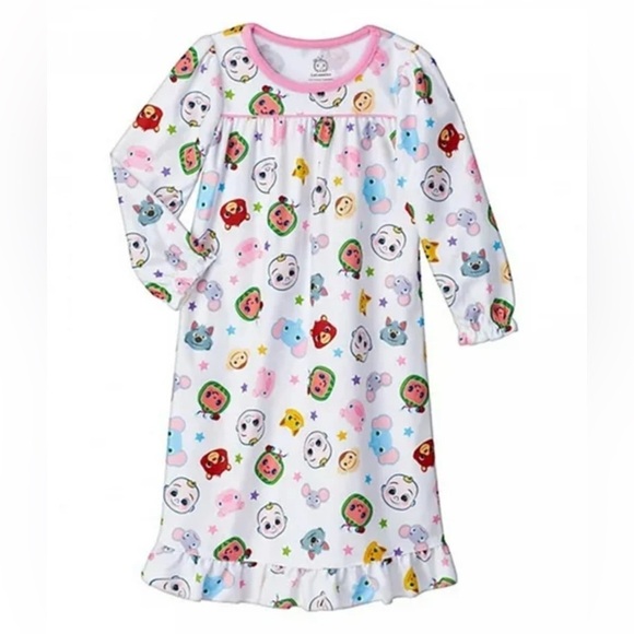 Toddler Girls CoComelon Nightgown Pajamas  4T - Picture 1 of 4